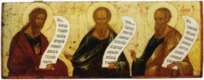 예언자 호세아와 아모스와 스바니야_by Anonymous Russian icon painter_in the Dormition Cathedral of the Kirillo-Belozersky Monastery in Russia.jpg